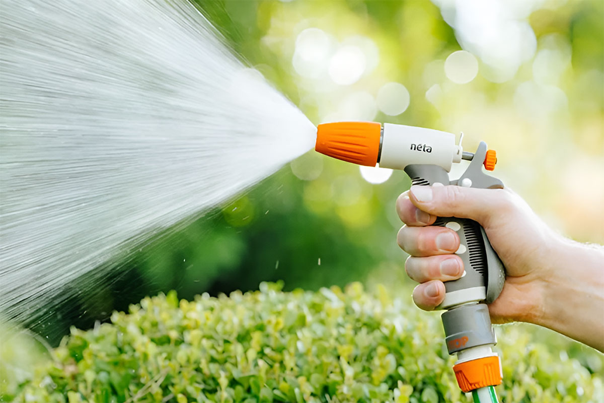 An adjustable spray nozzle from Neta Zimbabwe.